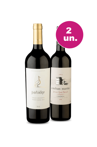 Kit 2 - Tintos Renomados por R$62,90 por Garrafa