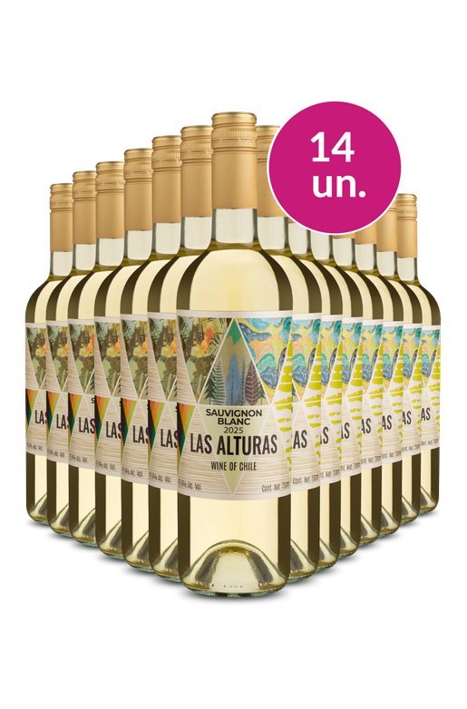 Kit 14 - Las Alturas Sauvignon Blanc - Exclusivo We