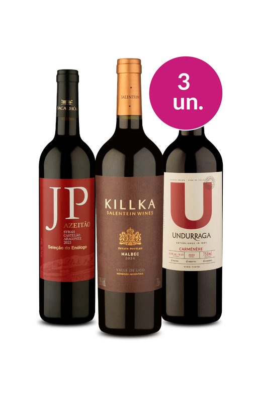 Kit 3  - Incríveis por R$44 por Garrafa - Oferta Absurda