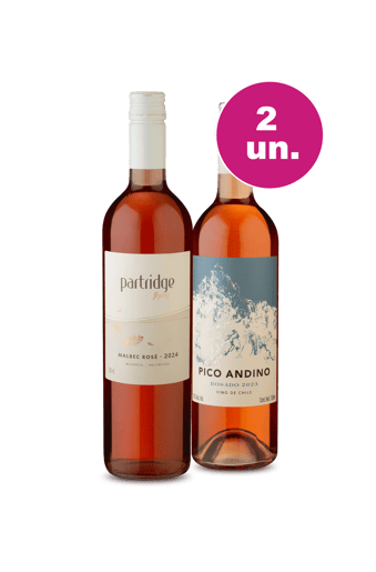 Kit 2 - Rosés por R$77