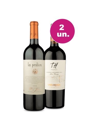 Kit 2 - Las Perdices Don Juan Reserva e T.H. [Terroir Hunter] Cabernet Sauvignon