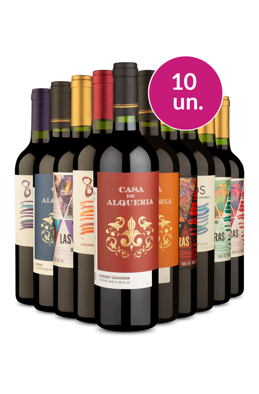 Kit 10 - Tintos por R$24,90 por Garrafa