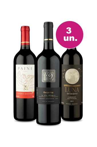 Kit 3 - A Rainha das Uvas Tintas por R$99
