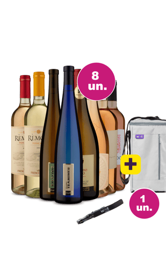 Kit 8 - Vem Verão Especial + Abridor e Bolsa Térmica p/ 3 garrafas Grátis - Exclusivo We