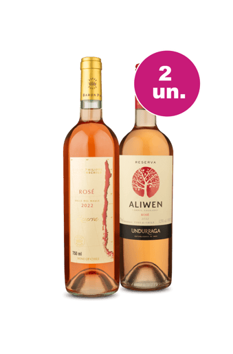 Kit 2 - Reservas Rosé - Oferta Flash