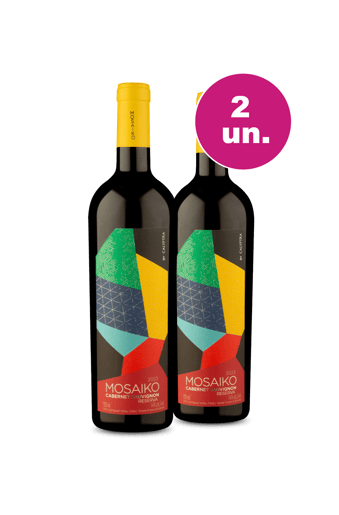 Kit 2 - Mosaiko Reserva Cabernet Sauvignon - Oferta Insana