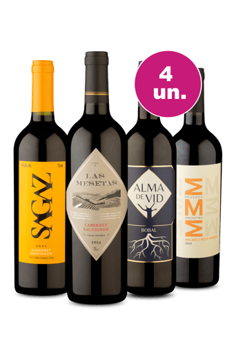 Kit 4 - Oferta de Fim de Mês por R$27,90 por Garrafa