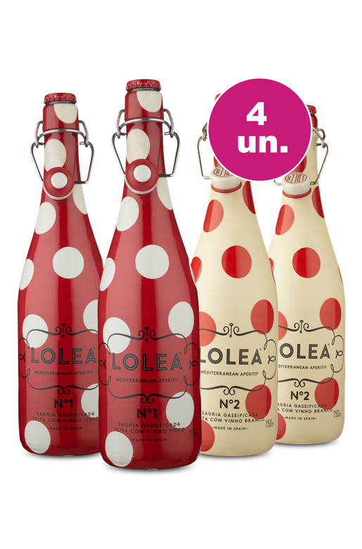 Kit 4 - Degustação Sangria Lolea - Exclusivo We