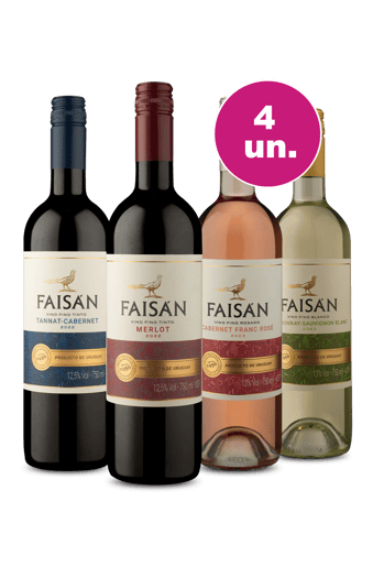 Kit 4 - Degustação Faisán - Oferta Insana