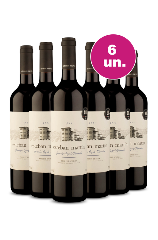 Kit 6 - Esteban Martín Tinto por R$199 - Oferta Absurda