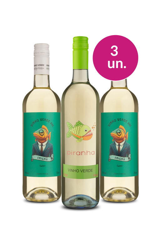 Kit 3 - Vinhos Verdes por R$99 - Oferta Mais que Absurda