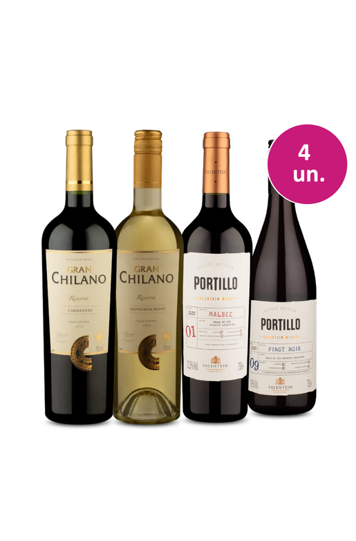 Kit 4 - Chilanos e Portillos - Exclusivo We