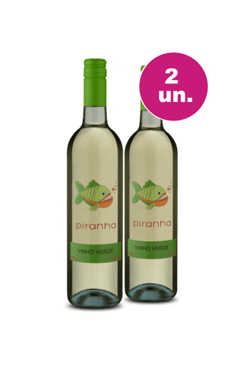 Kit 2 - Piranha Vinho Verde - Oferta Absurda