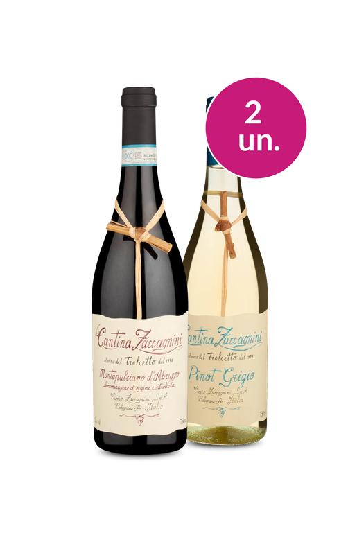 Kit 2 - Cantina Zaccagnini Tralcetto - Exclusivo We