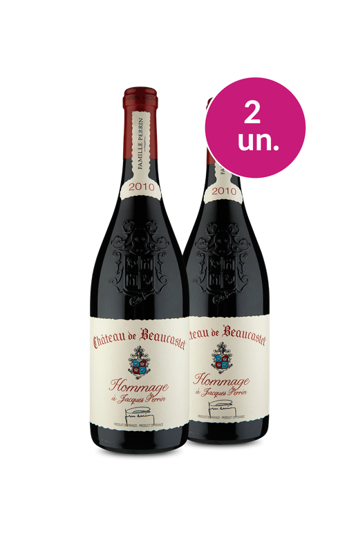 Wine Pendura - Château De Beaucastel Hommage À Jacques Perrin por R$6.374,93/un
