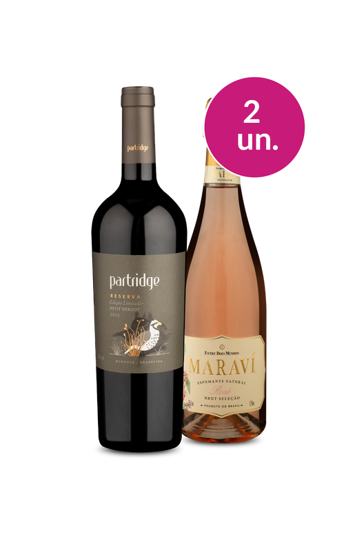 Kit 2 - Spoiler Pendura - Maraví Rosé e Partridge Reserva Edición Limitada