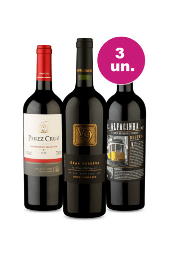 Kit 3 - Oferta Incrível por R$49,90 por Garrafa