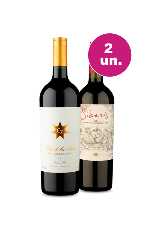 Kit 2 - Clos de Los Siete e Sibaris Gran Reserva - Encontro de Campeões