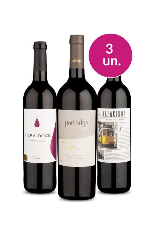 Kit 3 - Tintos mais Vendidos por R$119 - Oferta Absurda