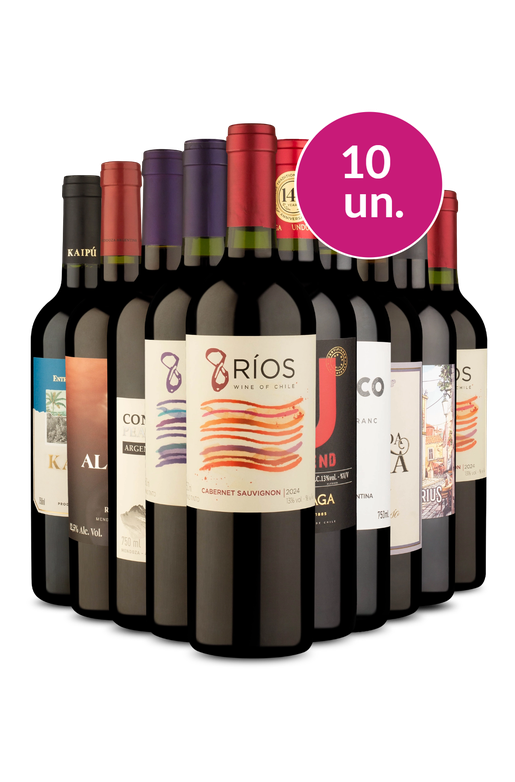 Kit 10 - Tintos Misto - Exclusivo We