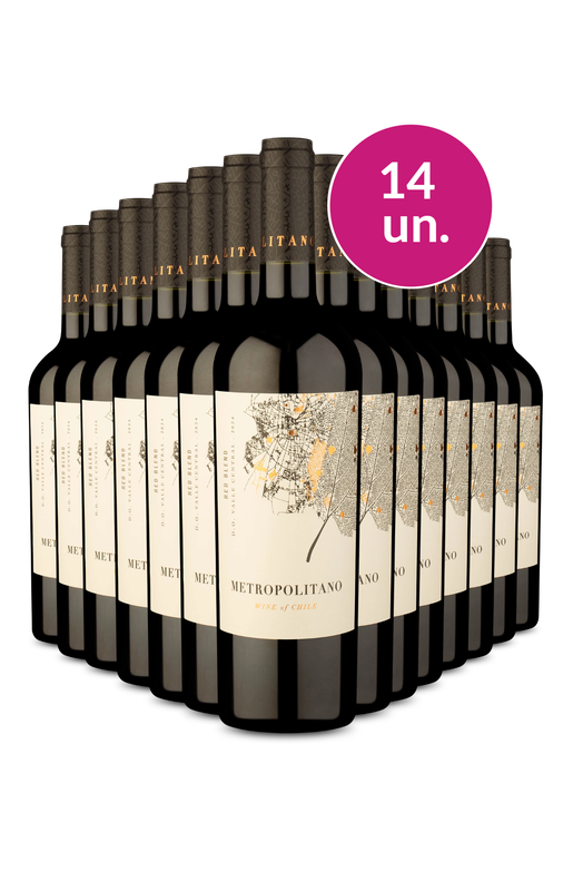 Kit 14 - Metropolitano Red Blend - Exclusivo We