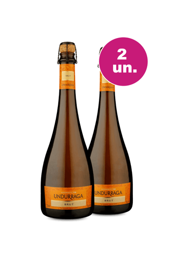 Kit 2 - Espumante Undurraga Brut - Oferta Insana IZ