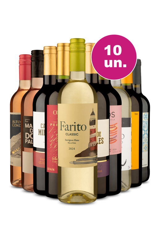 Kit 10 - Sensações Sensacionais por R$24,90 por Garrafa