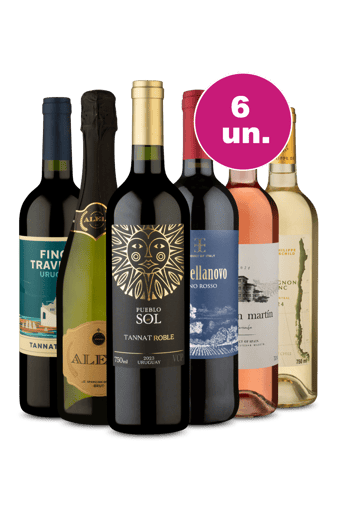 Kit 6 por 199 - Seleção Sommelier