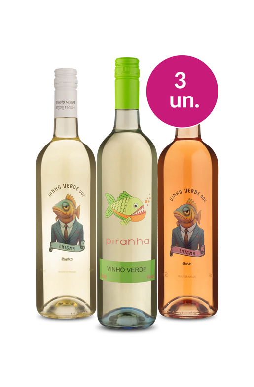 Kit 3 - Vinhos Verdes por R$99 - Oferta Mais que Absurda