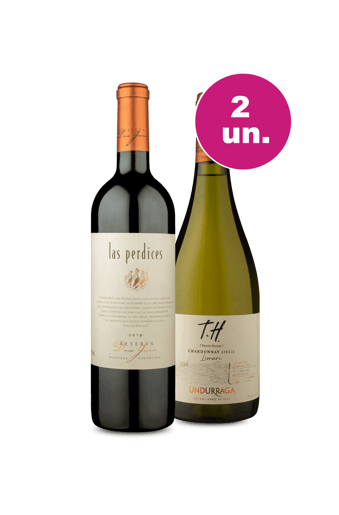 Kit 2 - Las Perdices Don Juan Reserva e T.H. [Terroir Hunter] Chardonnay