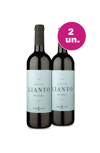Kit 2 - Lianto Salento Primitvo - Oferta Insana