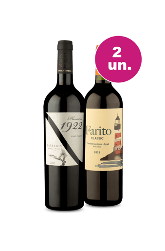 Kit 2 - Chile e Argentina por R$29,90 por Garrafa