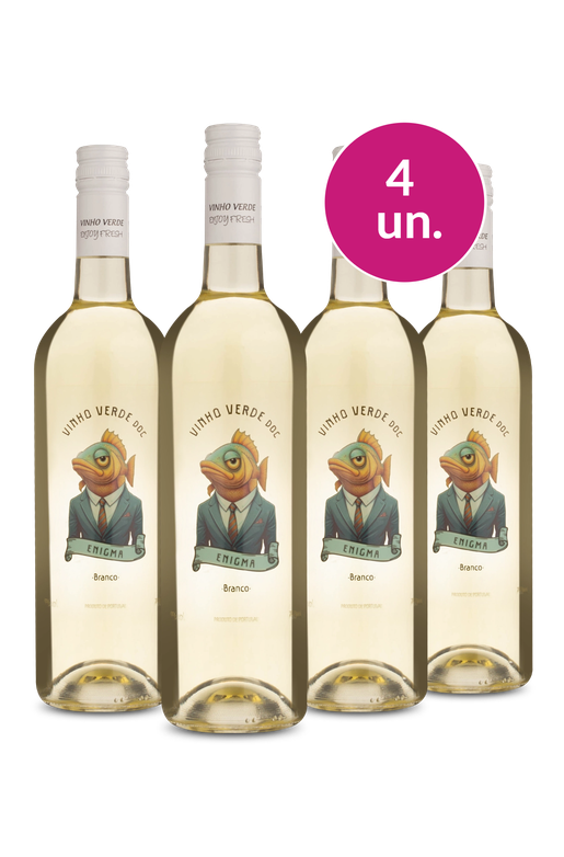 Kit 4 - Enigma D.O.C. Vinho Verde Branco - Exclusivo We