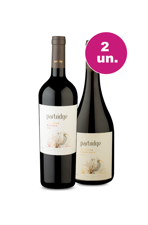 Kit 2 - Degustação Partridge Reserva - Black Wine