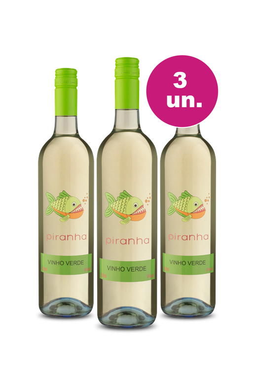 Kit 3 - Piranha por R$99 - Oferta Absurda Black Wine