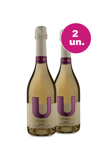 Kit 2 - Espumante U By Undurraga Sweet - Oferta Insana IZ