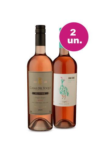 Kit 2 - Elegância Rosé - Oferta Flash