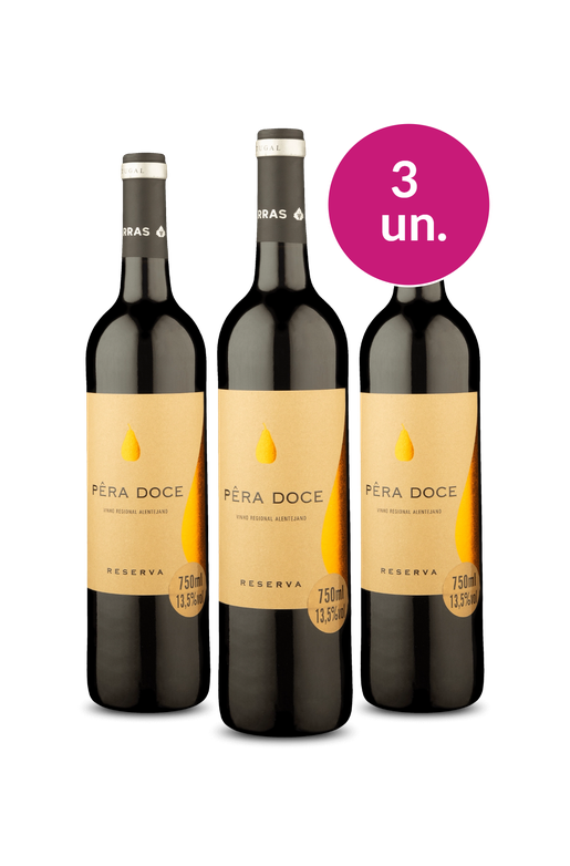 Kit 3 - Pêra Doce Reserva Regional Alentejano - Exclusivo We