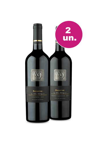 Kit 2 - Degustação V9 Reserva Tintos