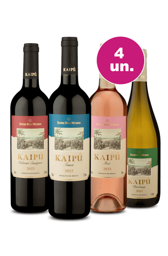 Kit 4 - Degustação Kaipu - Exclusivo We