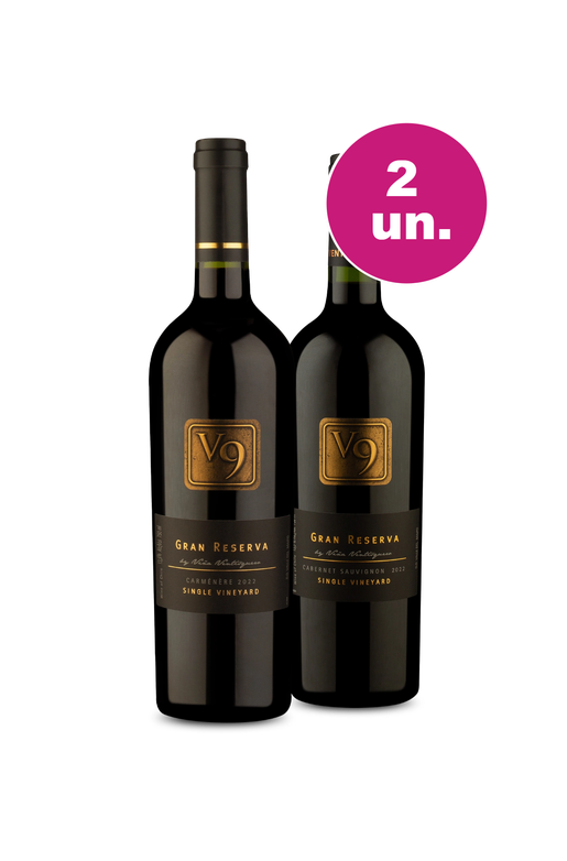 Kit 2 - V9 Gran Reserva - Spoiler Black Wine