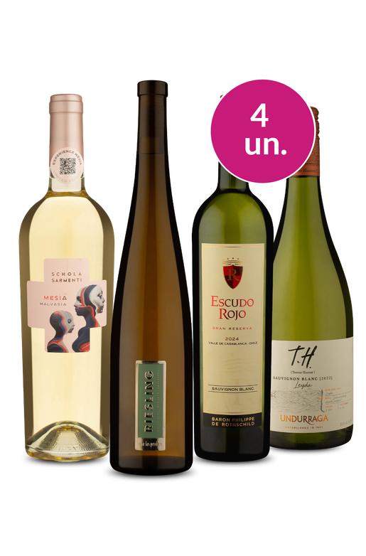 Kit 4 - Brancos Premium - Exclusivo We