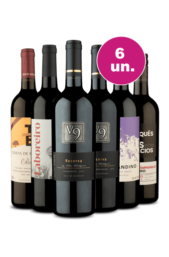 Kit 6 - Tintos Supimpas por R$199 - Oferta Prime Day