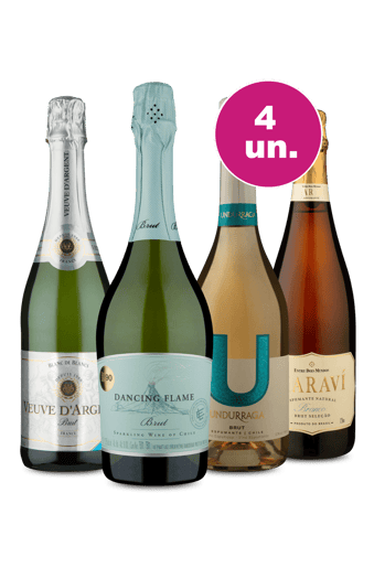 Kit 4 - Espumantes Brut