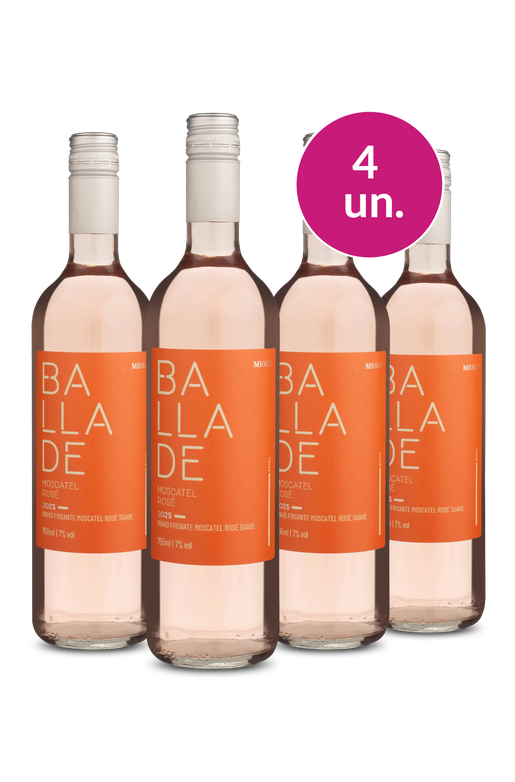 Kit 4 - Frisante Ballade Rosé 2026 - Exclusivo We