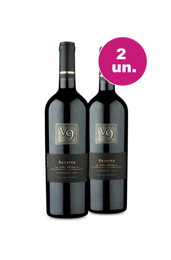 Kit 2 - V9 Reserva Carmènére