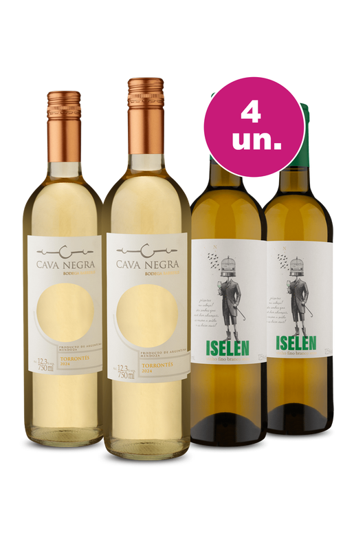 Kit 4 Por R$149 - Encontro de Vinhos Brancos
