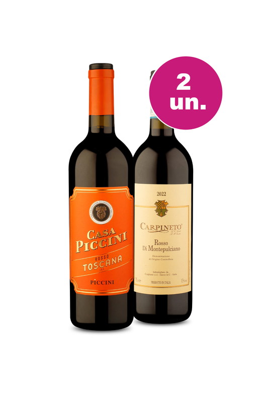 Kit 2 - Italianos Consagrados - Oferta Absurda Black Wine