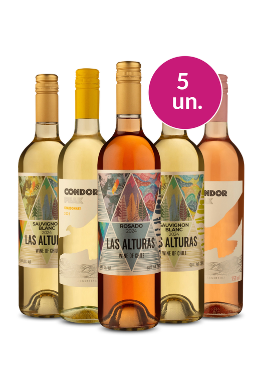 Kit 5 -  Refrescantes - R$23,90 por garrafa - Exclusivo