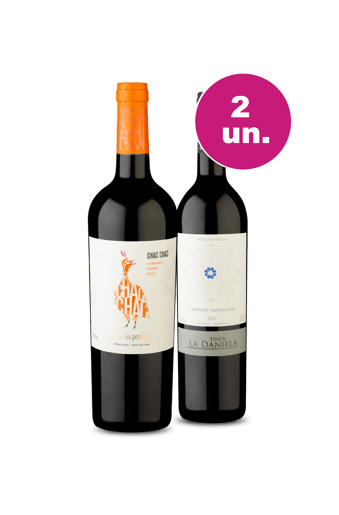 Kit 2 - Campeões Cabernet Argentinos - Oferta Flash